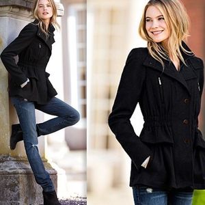 Victoria's Secret Snap Front Wool Coat - XS